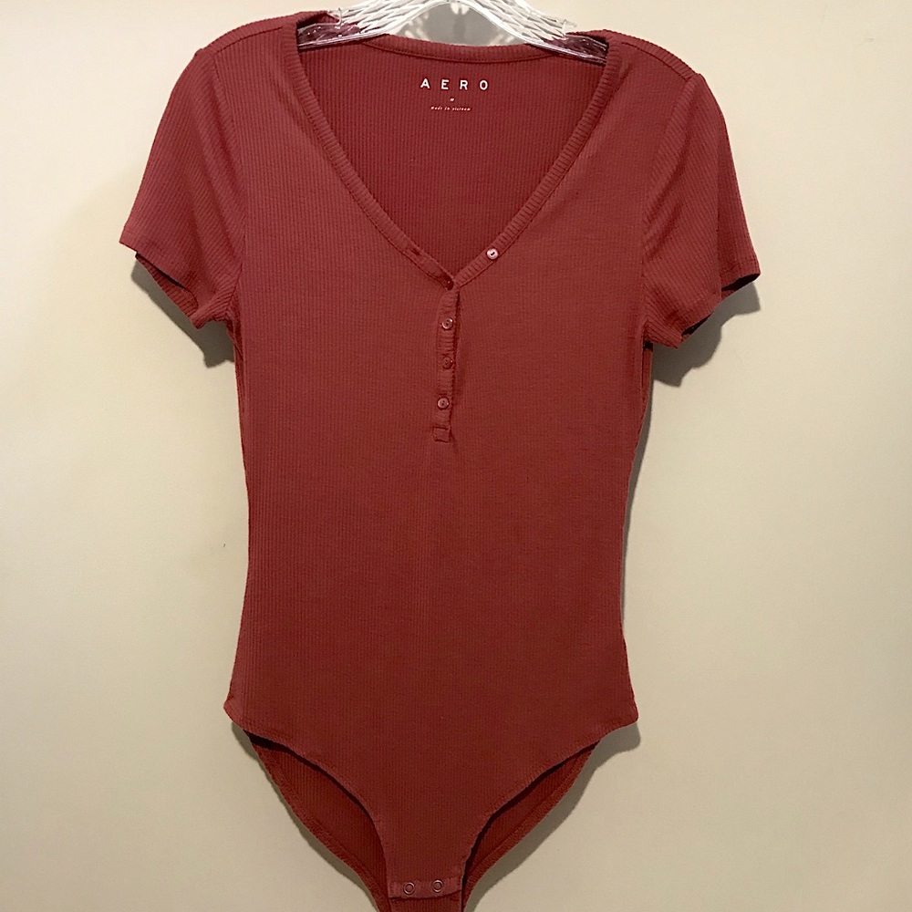 Aeropostale red bodysuit